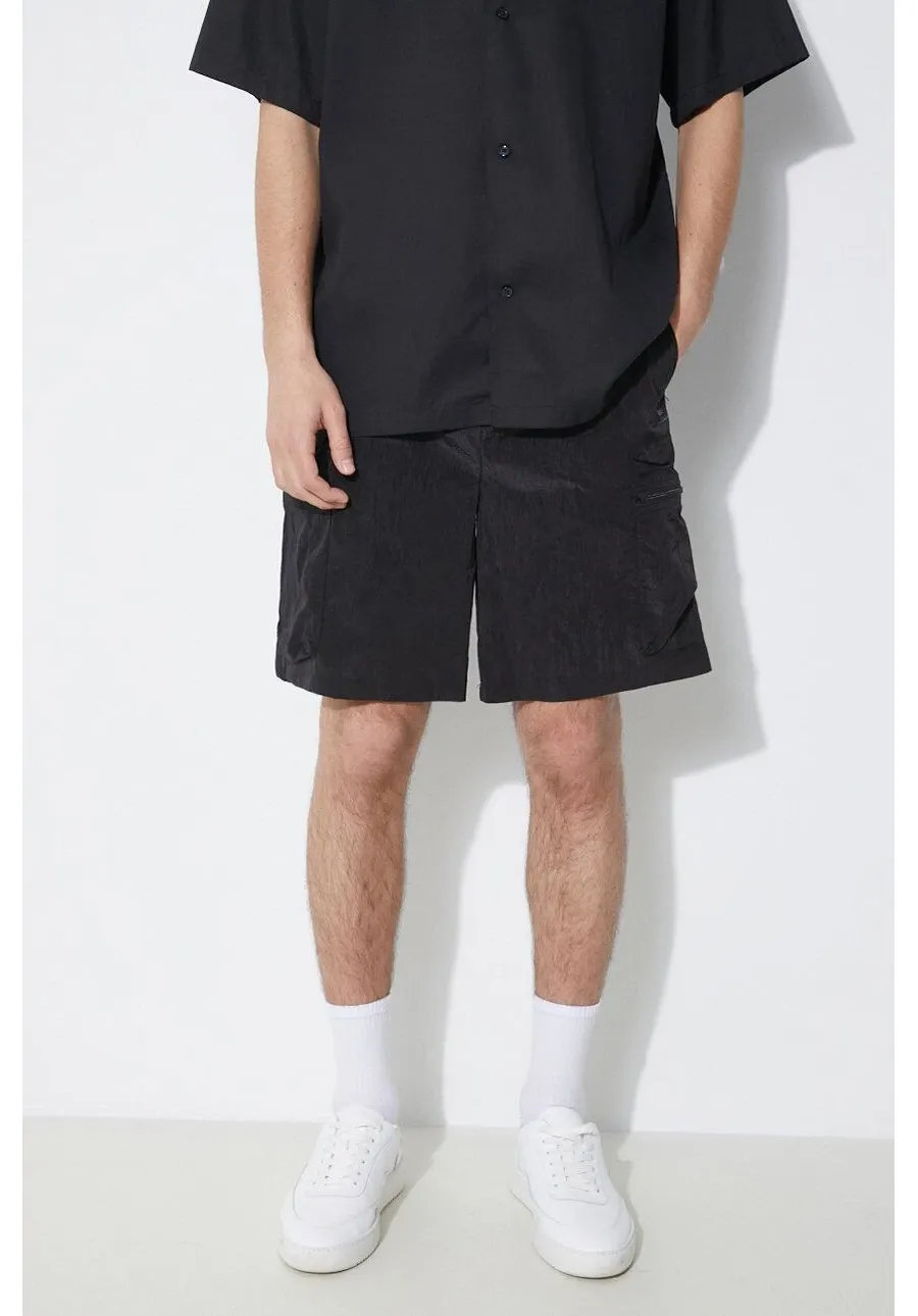 obrazek 1 Rains szorty Kano Shorts kolor czarny gładkie 19210.01
