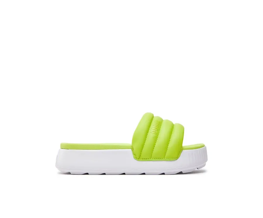 obrazek 1 Puma Klapki Karmen Slide Puffy Wns 395399-04 Zielony