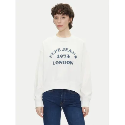 Zdjęcie Pepe Jeans Bluza Venus PL581487 Écru Loose Fit