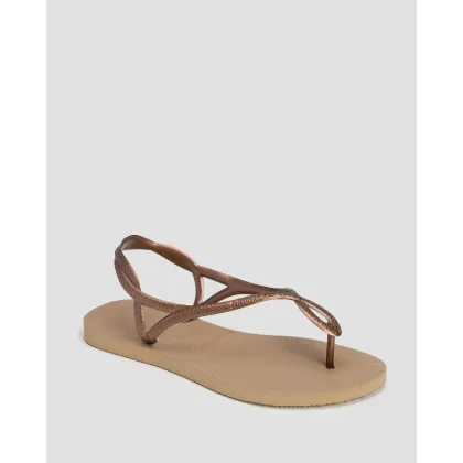 Zdjęcie Sandały Damskie Havaianas Luna Złote