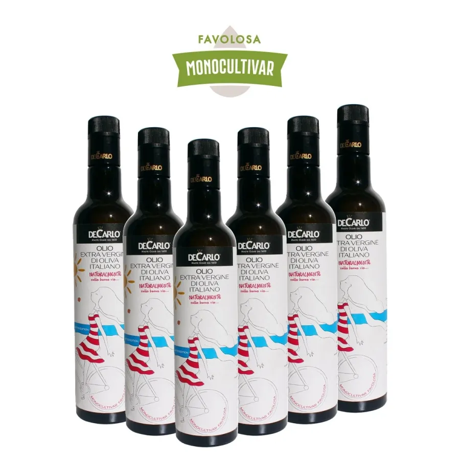 obrazek 3 Włoska oliwa z jednoodmianowych oliwek extra virgin Favolosa, 500 ml