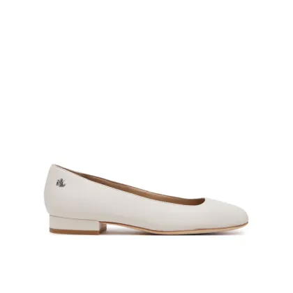 Zdjęcie LAUREN RALPH LAUREN Baleriny Emellie 802970534003 Biały