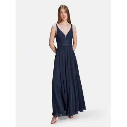 Zdjęcie Swing Sukienka wieczorowa 5AH005HK Granatowy Slim Fit Hey Kyla