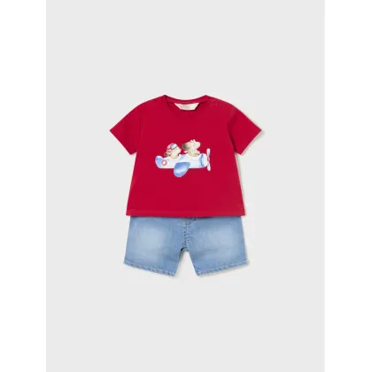 Zdjęcie Mayoral Komplet t-shirt i spodenki 1268 Kolorowy