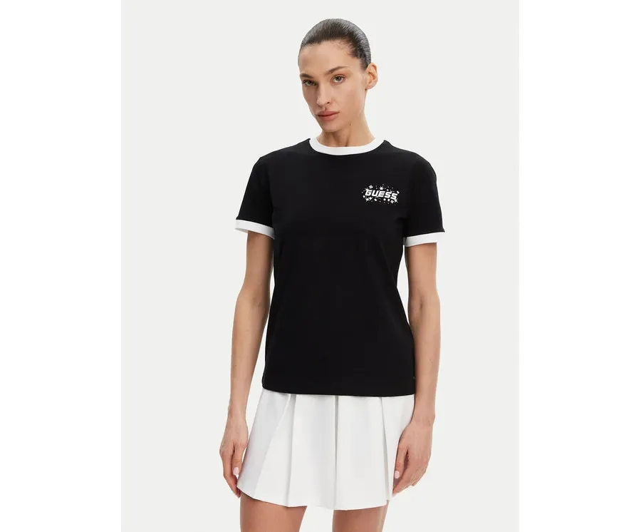 obrazek 1 Guess T-Shirt V5GI11 I3Z14 Czarny Regular Fit