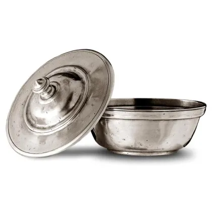 Zdjęcie Cudowna cukiernica z pewteru