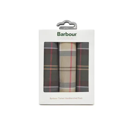 Zdjęcie Barbour Zestaw 3 chusteczek MAC0010TA11 Zielony