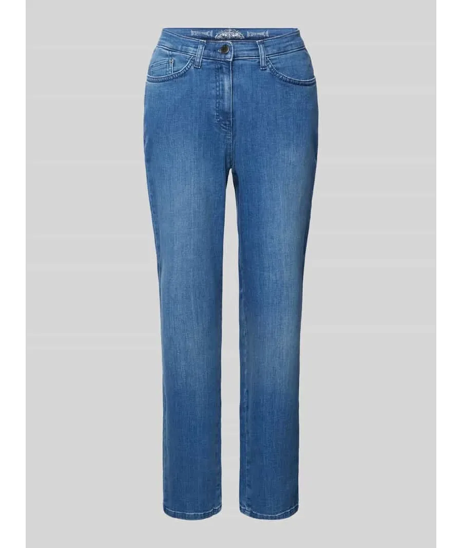 obrazek 1 Jeansy z prostą nogawką i 5 kieszeniami model ‘PATTI STRAIGHT’