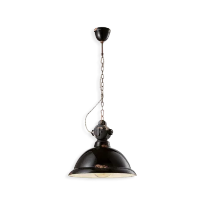 Zdjęcie Ekskluzywna włoska duża lampa wisząca retro