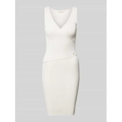 Zdjęcie Sukienka mini z drobnym prążkowaniem model ‘LUCILLE’