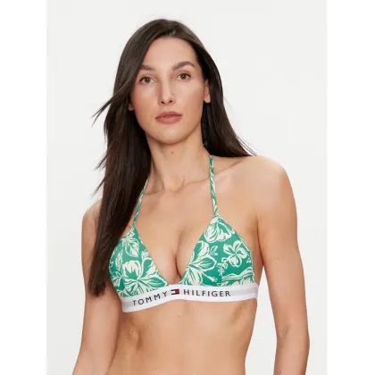 Zdjęcie Tommy Hilfiger Góra od bikini UW0UW05367 Zielony