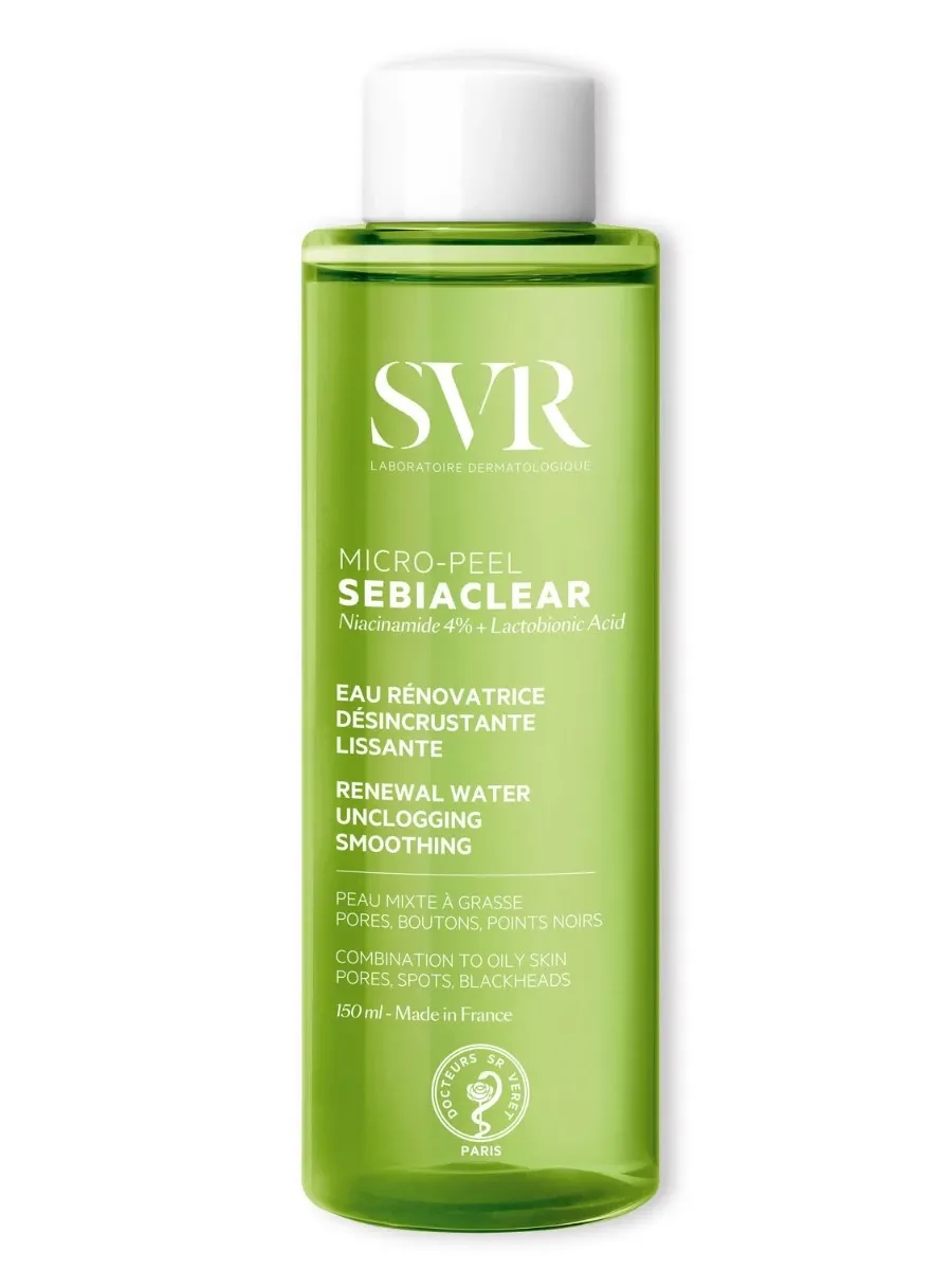 obrazek 1 SVR Sebiaclear Mikropeelingująca esencja do twarzy 150 ml