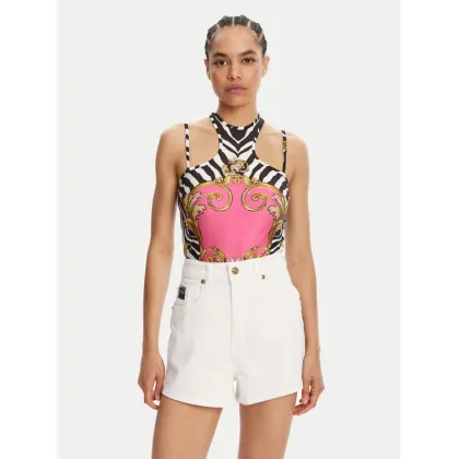Zdjęcie Versace Jeans Couture Body 78HAM2P0 Kolorowy Slim Fit