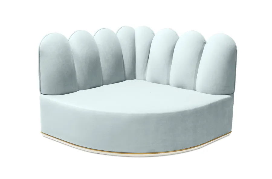 obrazek 3 Błękitna oryginalna sofa dla dzieci