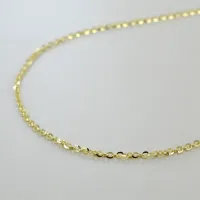 Zdjęcie Damski łańcuszek z diamentowych ogniw (40 cm) w kolorze żółtego złota