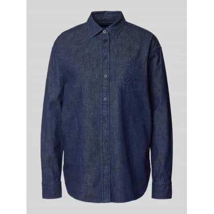 Zdjęcie LAUREN RALPH LAUREN Koszula jeansowa 200957620 Granatowy Relaxed Fit