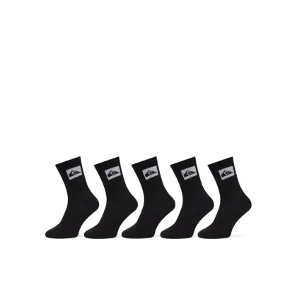 Zdjęcie Quiksilver Zestaw 5 par wysokich skarpet unisex EQYAA04066 Czarny