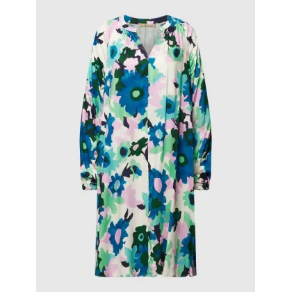 Zdjęcie Sukienka tunikowa o długości do kolan z raglanowymi rękawami