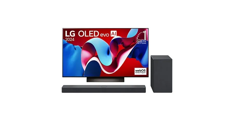 obrazek 1 Telewizory i soundbary 48C45L-SC9S.BUNDLE