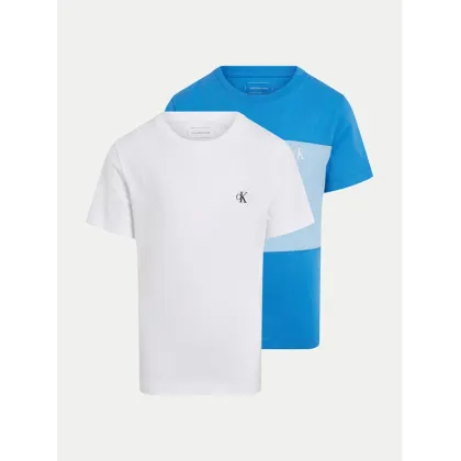 Zdjęcie Calvin Klein Jeans Komplet 2 t-shirtów Color Block IB0IB02441 Kolorowy Regular Fit