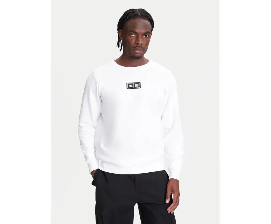 obrazek 1 Kappa Bluza Authentic Nymphe 321Y1MW Biały Comfort Fit