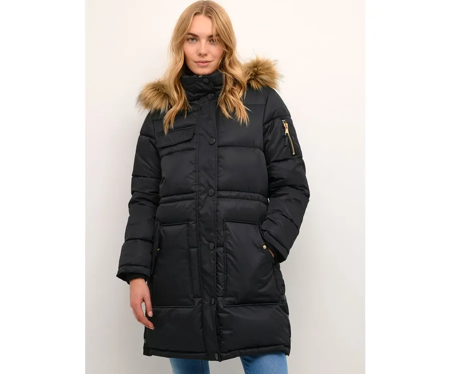 obrazek 1 Cream Kurtka zimowa Carokka 10611580 Czarny Regular Fit