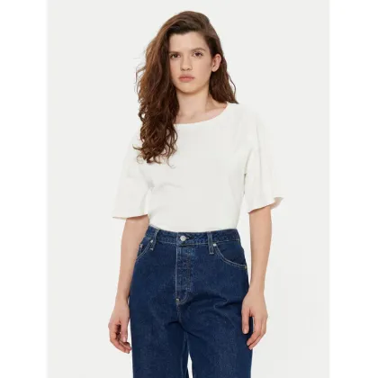 Zdjęcie Liu Jo Sport T-Shirt TA5108 JS003 Écru Regular Fit