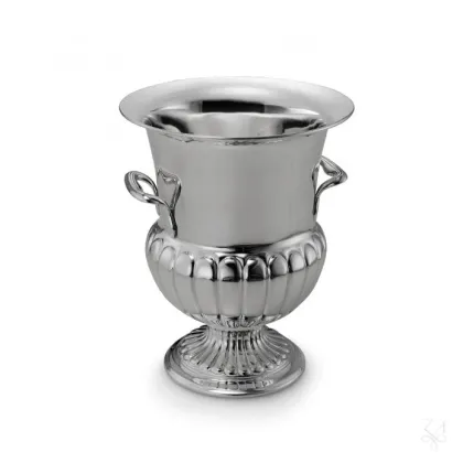Zdjęcie Wyjątkowe wiaderko na szampana wykonane ze srebra – Zaramella Argenti