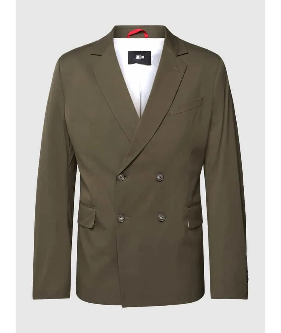 obrazek 1 Marynarka o kroju slim fit z kołnierzem z połami model ‘Twingo’