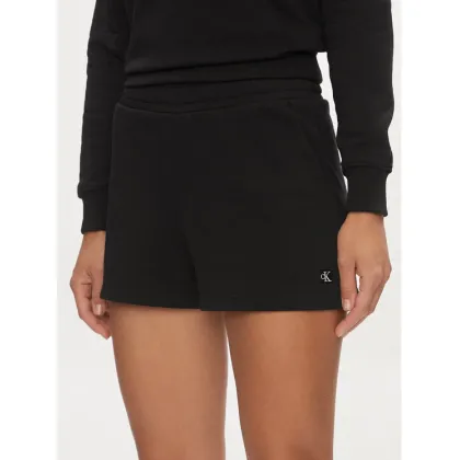 Zdjęcie Calvin Klein Jeans Szorty sportowe Embro Badge J20J223418 Czarny Regular Fit