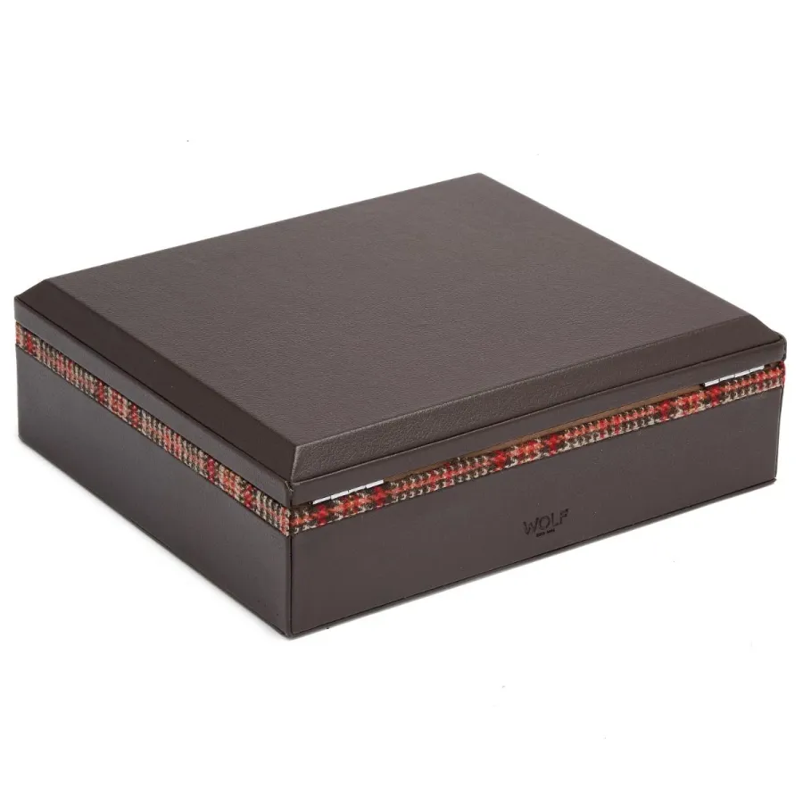 obrazek 4 Humidor WM Brown z nawilżaczem i higrometrem do przechowywania cygar
