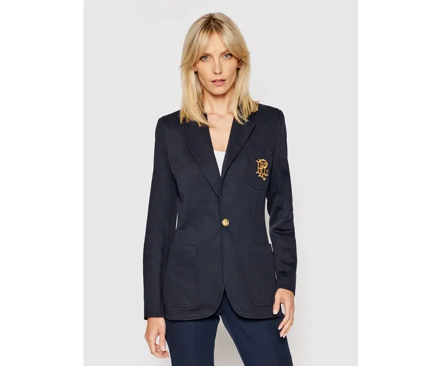 obrazek 1 Polo Ralph Lauren Marynarka Blz 211795348002 Granatowy Slim Fit