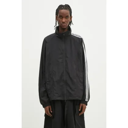 Zdjęcie Y-3 kurtka 3-Stripes Nylon Jacket kolor czarny przejściowa JD5999