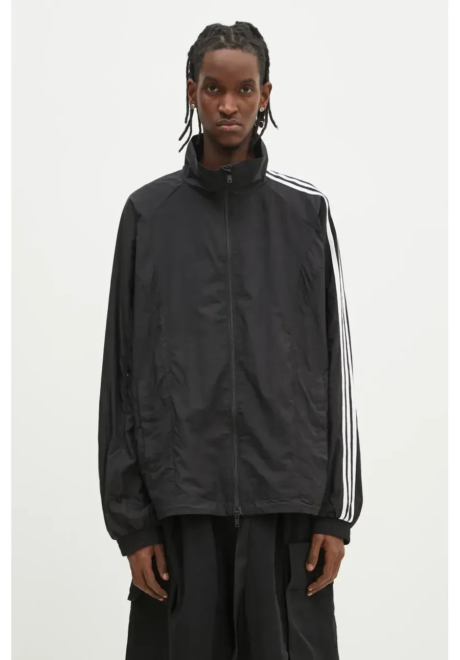obrazek 1 Y-3 kurtka 3-Stripes Nylon Jacket kolor czarny przejściowa JD5999