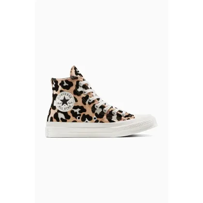 Zdjęcie Converse trampki Chuck 70 Leopard kolor beżowy A14945C