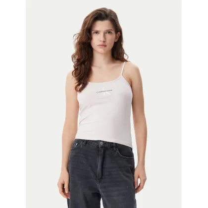 Zdjęcie Calvin Klein Jeans Top Monologo J20J223105 Różowy Slim Fit