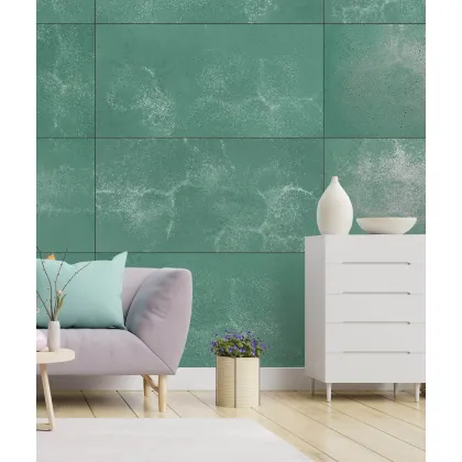 Zdjęcie 60x60 cm DS - (zielony srebrne kruszywo) - płyta beton architektoniczny ultralekka