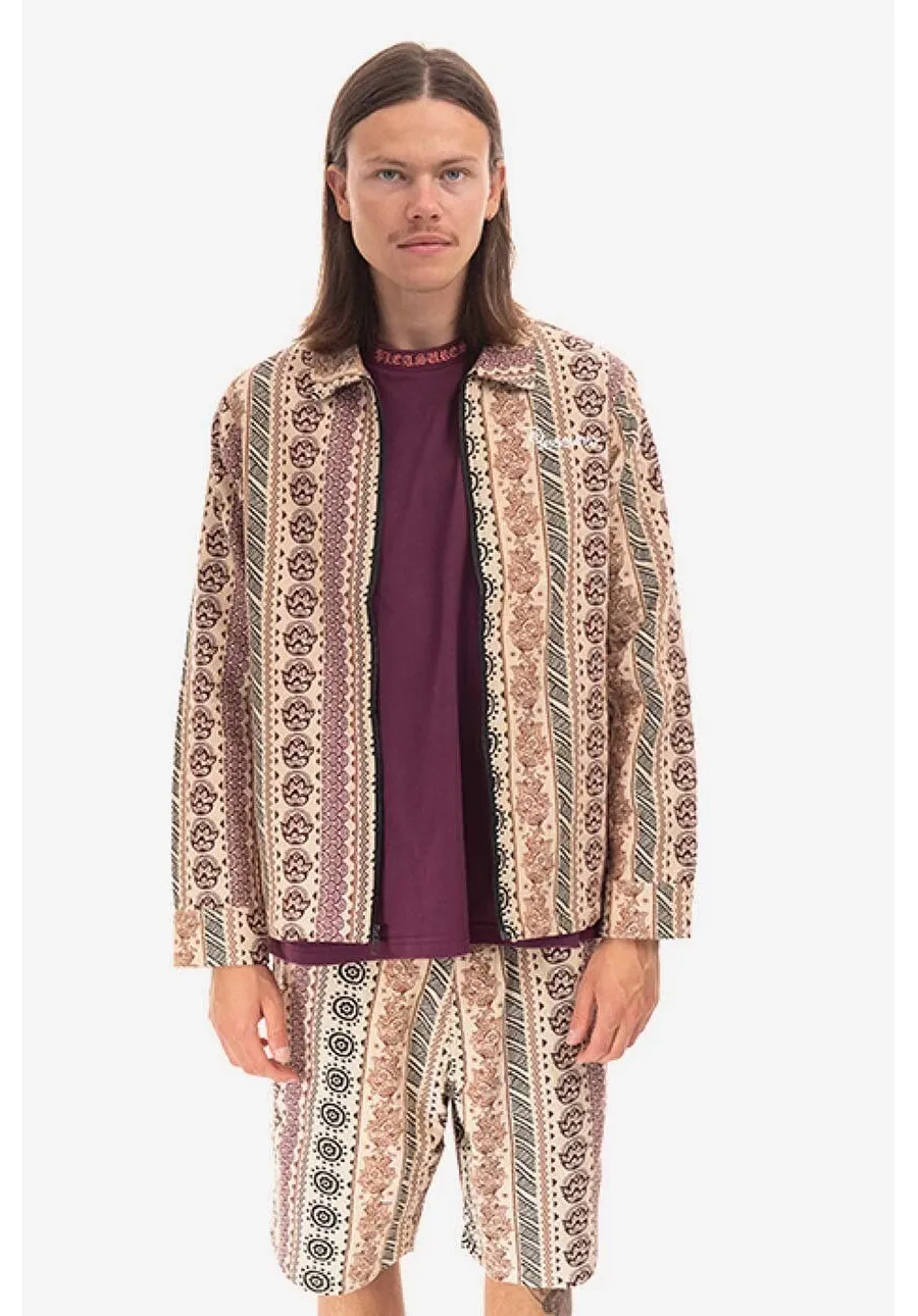 obrazek 1 PLEASURES kurtka Orbit Work Jacket męska przejściowa P22F037-TAN ORBIT P22F037-TAN.ORBIT