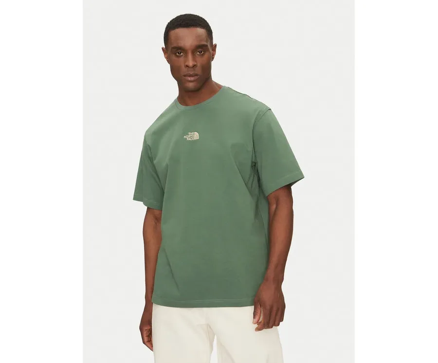 obrazek 1 The North Face T-Shirt Heritage NF0A8C3Q Zielony Relaxed Fit