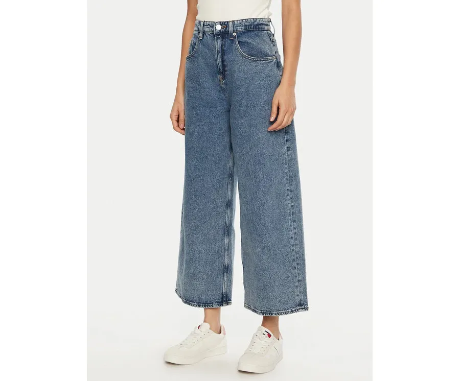 obrazek 1 Tommy Jeans Jeansy Charlie DW0DW19755 Niebieski Wide Leg