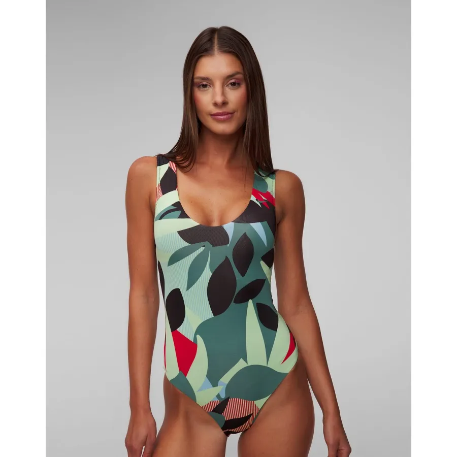 obrazek 1 Jednoczęściowy Strój Kąpielowy Nike Swim Nike Jungle Floral Keyhole Back