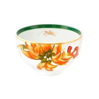 Zdjęcie Miska na ryż z porcelany z kolekcji Amazōnia z kwiatowym motywem - 4 sztuki - Vista Alegre