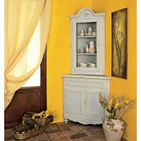 Zdjęcie Szykowna prowansalska szafka narożna - Interiors Italia