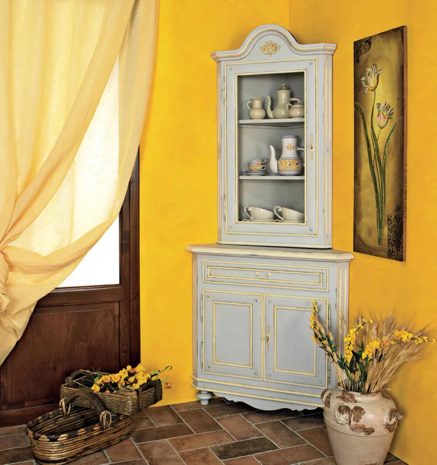 picture 1 Stylish Provence style corner shelf - Interiors Italia