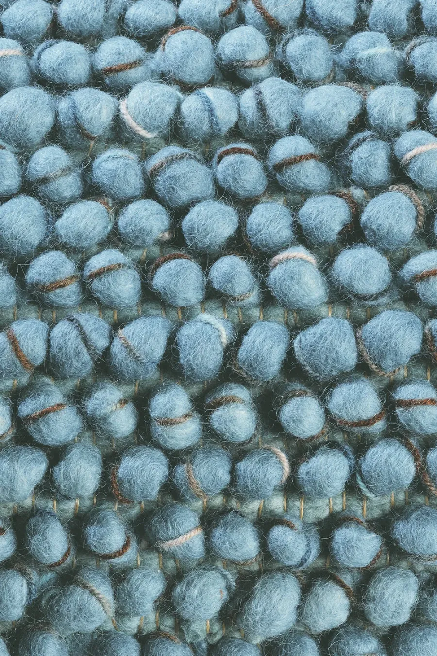 Niebieski Dywan Pleciony – COBBLE 29218, holenderskiej marki Brink & Campman