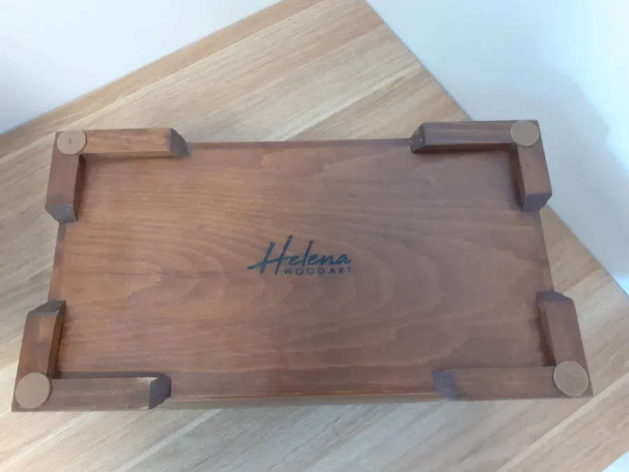 obrazek 5 Niecodzienny drewniany kufer na różne drobiazgi - Helena Woodart
