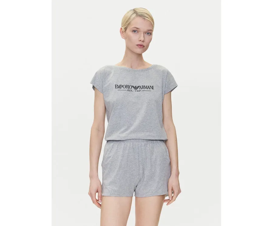 obrazek 1 Emporio Armani Underwear Piżama EW000495 AF10881 O8002 Szary Regular Fit
