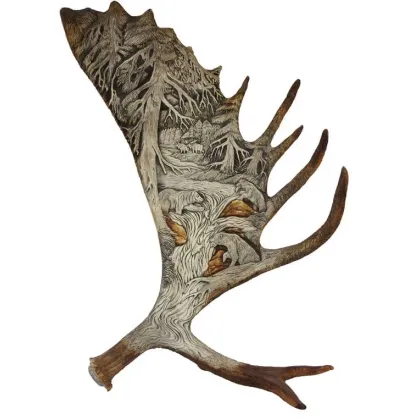 Zdjęcie Unikalna ozdoba do pomieszczeń w stylu myśliwskim