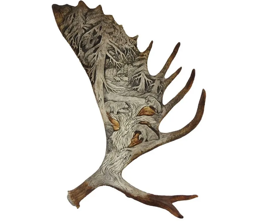 obrazek 1 Unikalna ozdoba do pomieszczeń w stylu myśliwskim