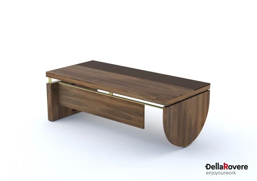 obrazek 1 Solidne biurko gabinetowe Narciso